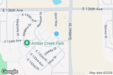 Map image of the property - 13401 Oneida Ln