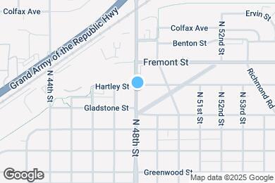 Map image of the property - 3446 N 48th St