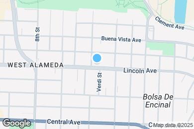 Map image of the property - 1009 Lincoln Ave