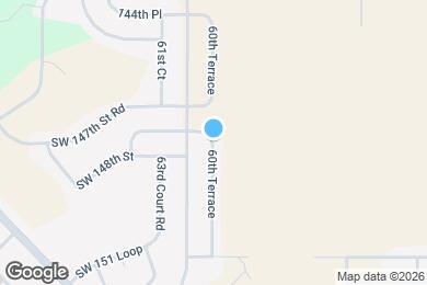 Map image of the property - 14781 SW 60th Terrace