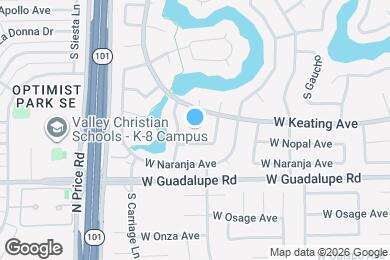 Map image of the property - 2723 S Estrella Cir
