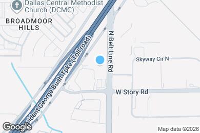 Map image of the property - The Luxe at Las Colinas