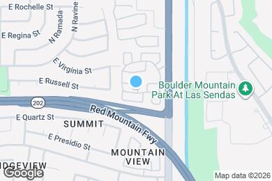 Map image of the property - 6648 E Russell St