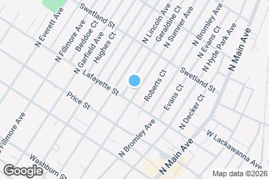 Map image of the property - 315 N Sumner Ave