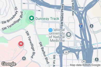 Map image of the property - 131 SW Hooker St