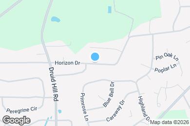 Map image of the property - 3491 Horizon Dr