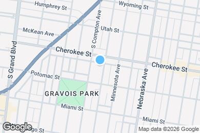 Map image of the property - 3421 Michigan Ave