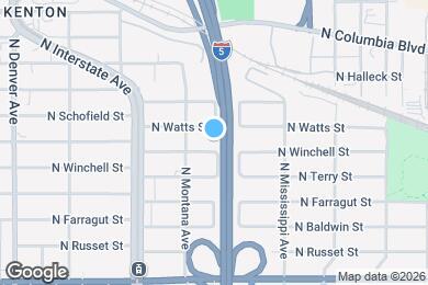 Map image of the property - 1209 N Winchell St