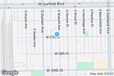 Map image of the property - 5700 S Wolcott Ave