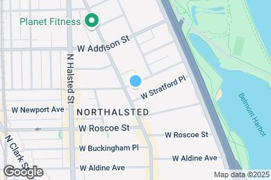 Map image of the property - 631 W Cornelia