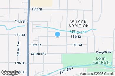 Map image of the property - 549 15th St