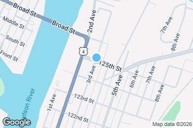 Map image of the property - 884 3rd Ave