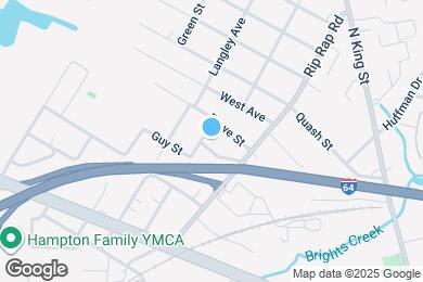 Map image of the property - 1010 Carver St