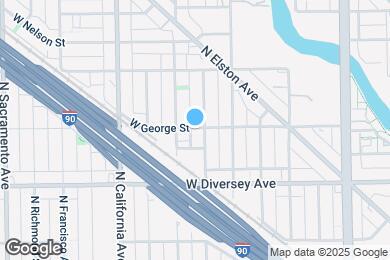 Map image of the property - 2643 W George St
