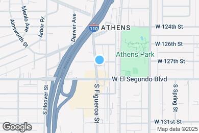Map image of the property - 12714 S Figueroa St