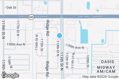 Map image of the property - 13109 114th St N