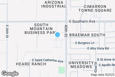 Map image of the property - Obsidian at South Mountain