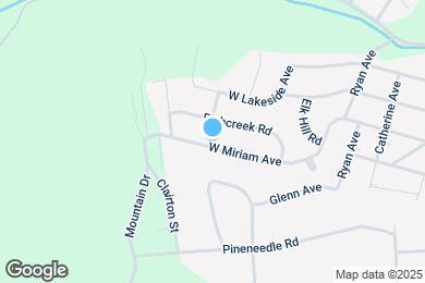Map image of the property - 413 W Miriam Ave