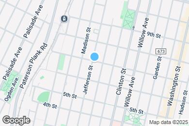 Map image of the property - 629 Jefferson St