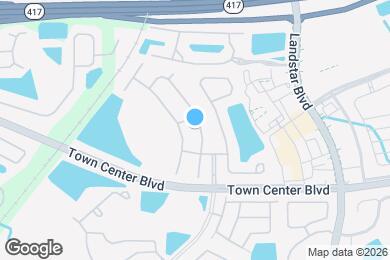Map image of the property - 13318 Greenpointe Dr