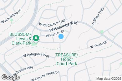 Map image of the property - 2476 W Lewis and Clark Trail