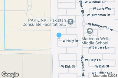 Map image of the property - 46186 W Holly Dr