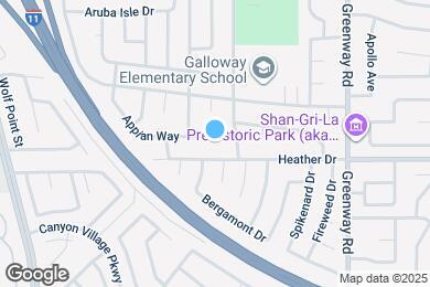 Map image of the property - 214 Appian Way