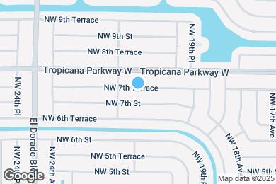 Map image of the property - 2050 NW 7th Terrace