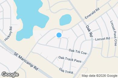 Map image of the property - 308 Oak Track Ln