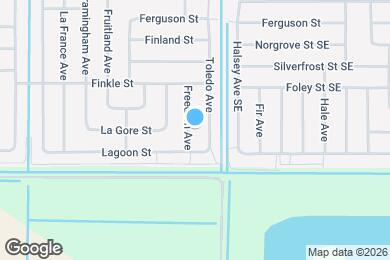 Map image of the property - 3371 Freedom Ave SW