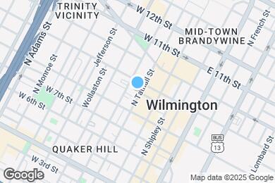 Map image of the property - 835-839 N Tatnall St