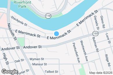 Map image of the property - 540 E Merrimack St