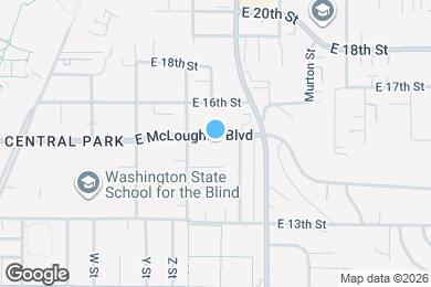 Map image of the property - 2615 E McLoughlin Blvd