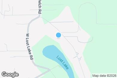 Map image of the property - 21406 E Lost Lake Rd