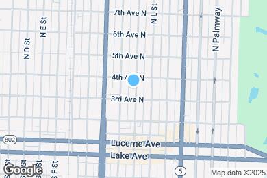 Map image of the property - 315 N K St