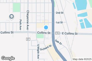 Map image of the property - 7 Elm Ave