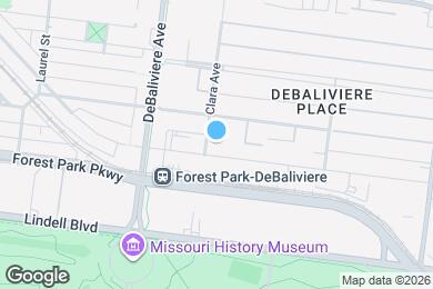 Map image of the property - Clara Park Apartments