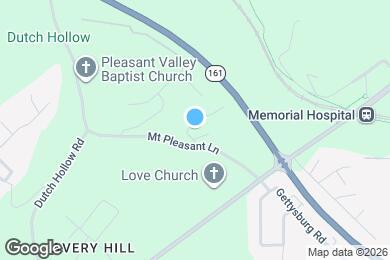 Map image of the property - The Oaks at Dutch Hollow