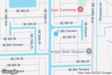 Map image of the property - 533 SE 21st Ave
