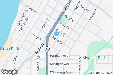 Map image of the property - 723 Jones St