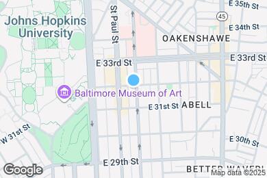 Map image of the property - 107 E 32nd St