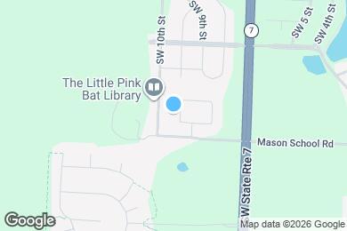 Map image of the property - 9025 SW Gala Dr