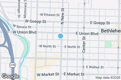 Map image of the property - 4 W Garrison St