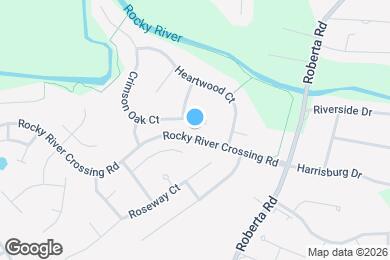 Map image of the property - 5894 Crimson Oak Ct