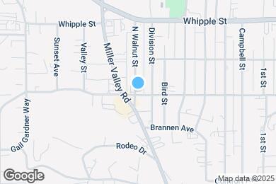 Map image of the property - 703 N Walnut St