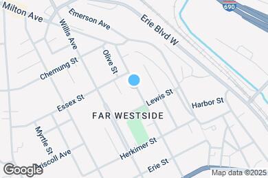 Map image of the property - 915 Milton Ave