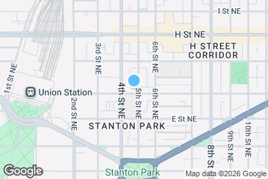 Map image of the property - 420 F St NE
