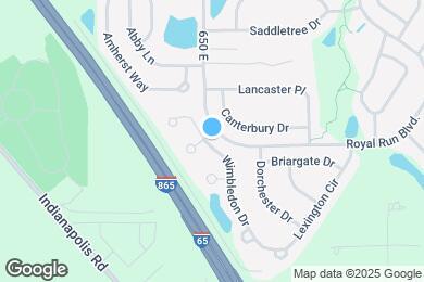 Map image of the property - 6707 Wimbledon Dr