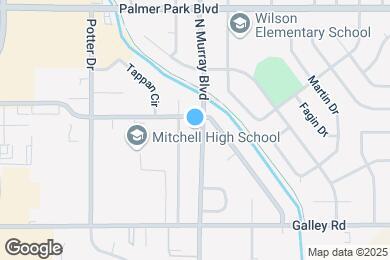 Map image of the property - 1214 N Murray Blvd