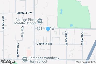 Map image of the property - 20816 74th Ave W